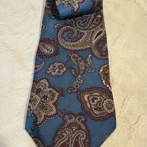7th Ave Paisley‎ Teal Men's Tie